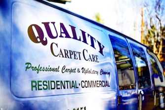 Quality Carpet Care Van